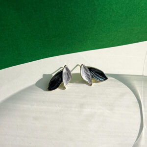 Elegant Leaf Korean Earring