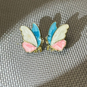 Colorful Butterfly Stud Earrings